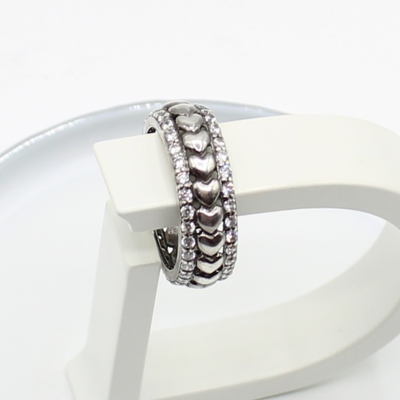 Persona Jewelry - Persona 925 heart and crystal ring